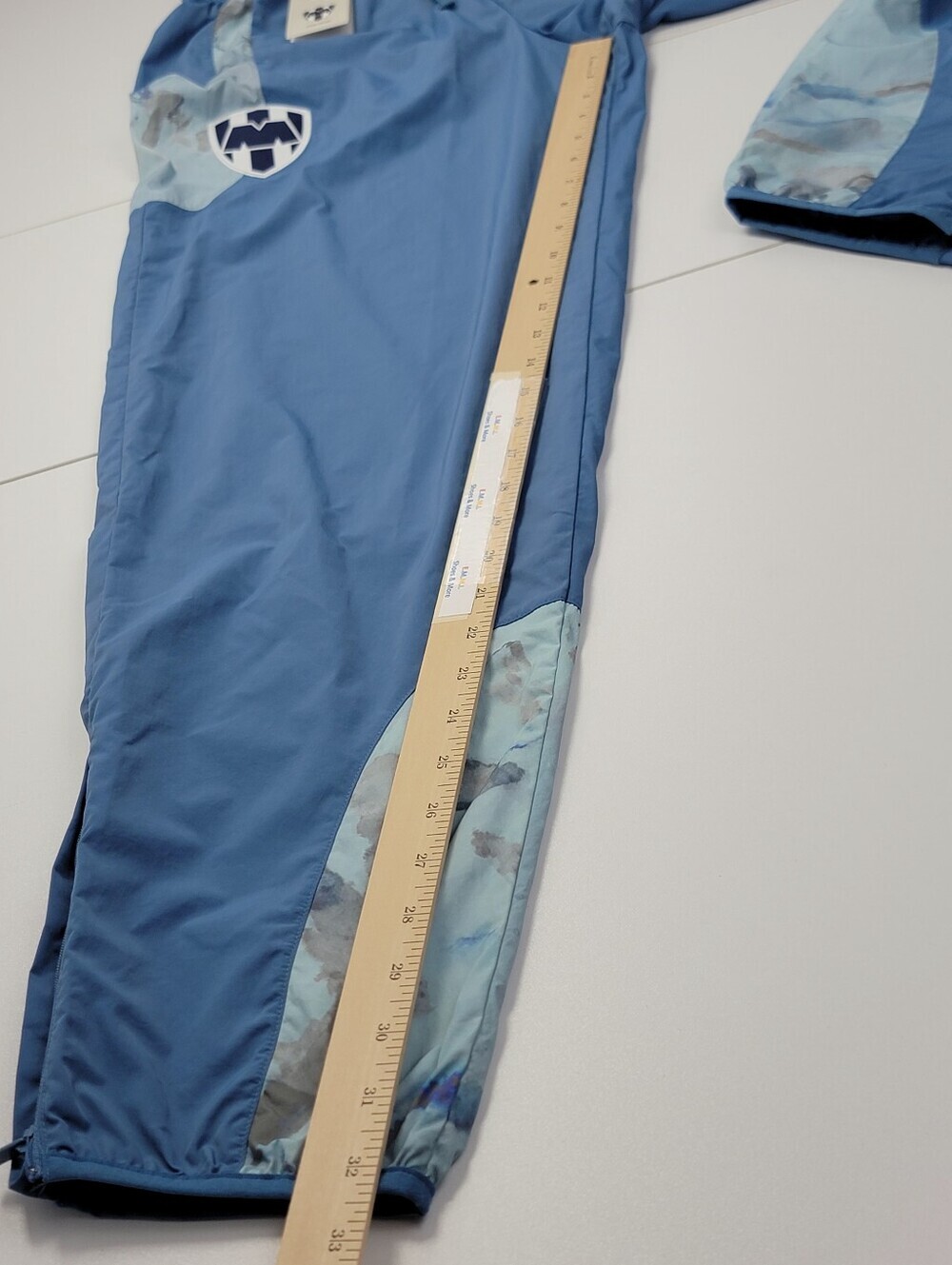 PUMA KidSuper CF Monterrey Travel Pants Mens Size Small Blue Liga MX $150 New - Picture 11 of 15